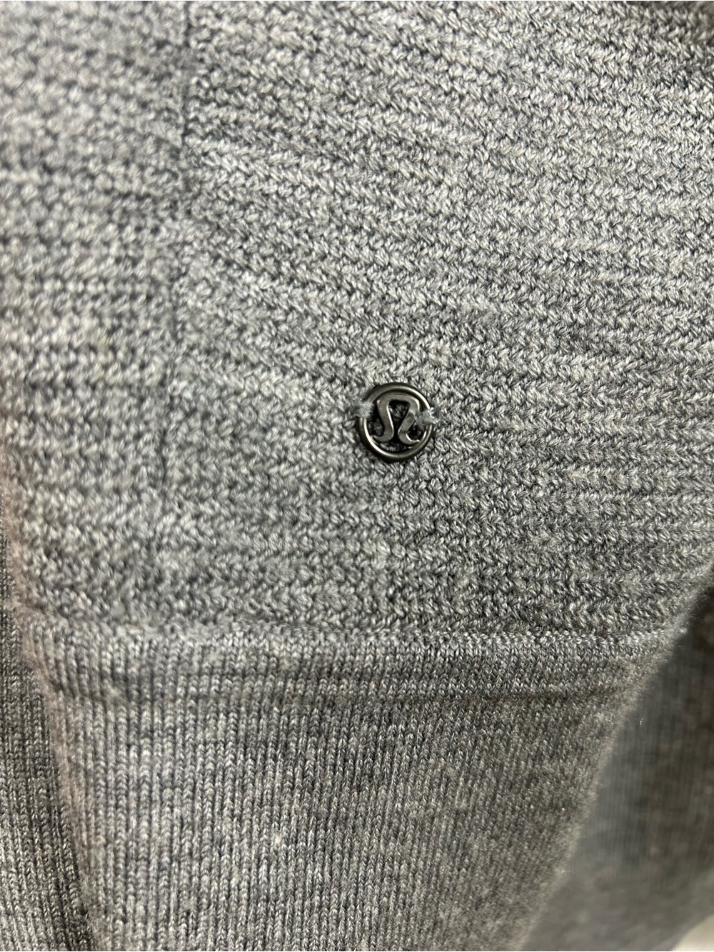 lululemon athletica charcoal Gray Knit Sweater - Picture 3 of 8